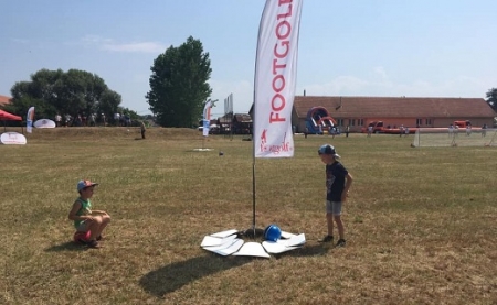 Vámosújfalut is meghódította a footgolf